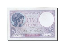[#207152] Banknote, France, 5 Francs, 5 F 1917-1940   Violet  , 1918, 1918-01-08