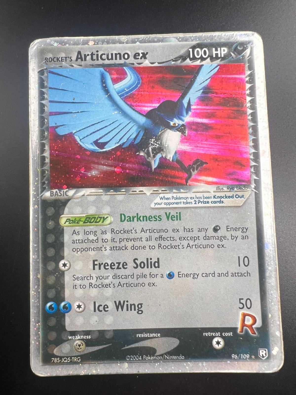 Rocket's Articuno EX - 96/109 - Pokemon Ex Team Rocket Returns Ultra Rare HP