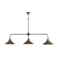 Deckenlampe Deckenleuchte Esstisch Verstellbar In Bronze Antik 3X E27 Messing