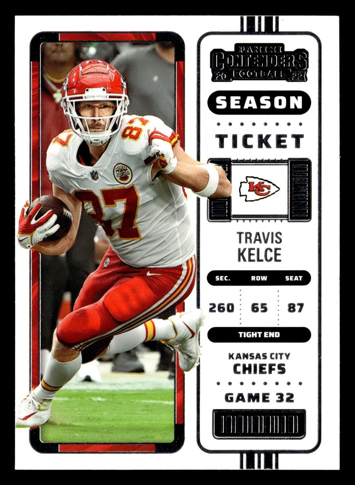 Travis Kelce 2022 Contenders FOOTBALL #59 Chiefs *200