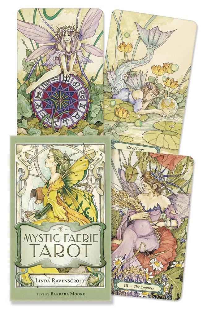 Mystic Faerie Tarot Card Deck by Barbara Moore (Other merchandise) - Image 2