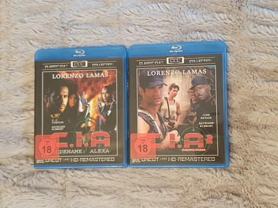 C.I.A. - Teil 1+2 - Classic Cult Edition [Blu-ray] SEHR GUTER ZUSTAND !!