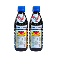 Vanilla Dark 12 Fl Oz (355 Ml) 2 Pack &ndash; Authentic Mexican Vanilla Flavor