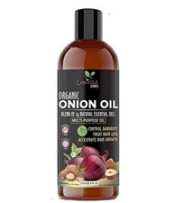 Organic Onion Oil for Hair Loss, Dandruff Relief Growth 14 Essential Oils