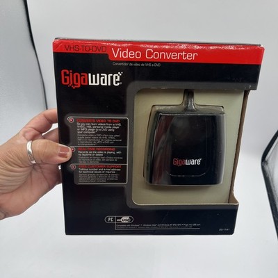 Gigaware VHS-TO-DVD Or MP3 Video Converter New Old Stock - still sealed!