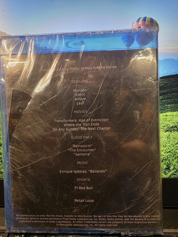 Dolby Atmos Blu-Ray Demo Disc January 2015 Factory Sealed - Bild 2 von 2