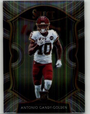 2020 Panini Select Antonio Gandy-Golden Rookie #83 RC Washington Football Team