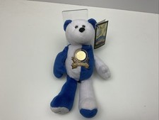 EURO BEAR Coin Bear Retired Plush 9" Collectible Bear Limited Treasures Finland