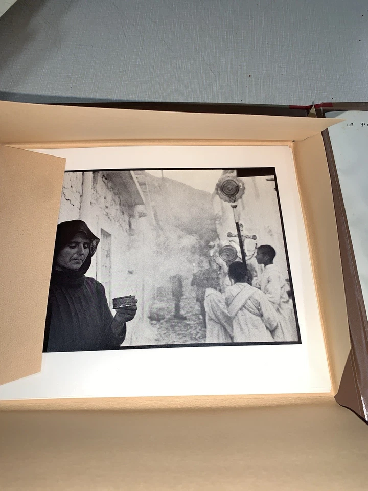 Greek Villages 1975 Portfolio Of Photography Sound Constantine Manos Signed Rare - Image 4 of 4