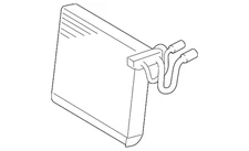 Genuine Nissan Evaporator Core 27281-CB62A