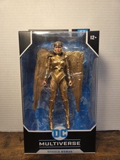 McFarlane Toy 7  WONDER WOMAN 1984 GOLDEN ARMOR Multiverse Action Figure NIB