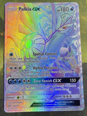 Palkia GX 132/131 Rainbow Rare - Forbidden Light - Near Mint | eBay
