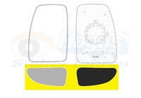 Spiegelglas AußEnspiegel Links FüR Renault Master III Kasten FV EV HV UV JV