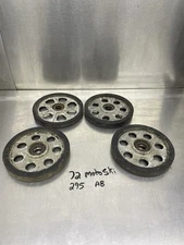 71 72 Moto Ski 295 Capri OEM Snowmobile Track Idler Wheels Bogie Wheels Assembly