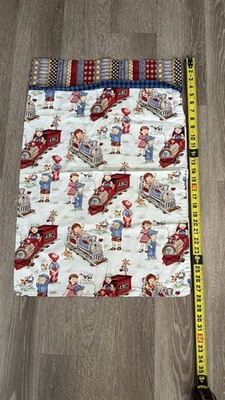ABC VINTAGE Cho Cho Trains Children Playtime Nurse Baby Pillow Case