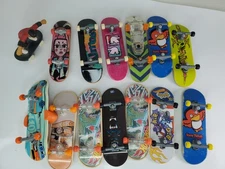 Tech Deck Amd Hotwheels Skateboatd Lot Of 14
