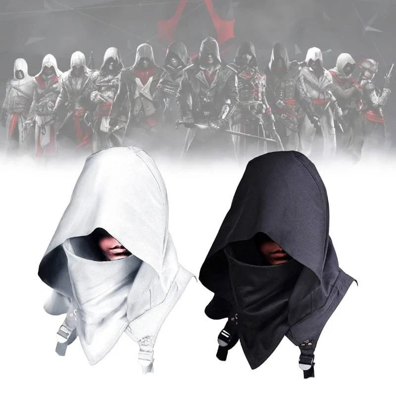 Sweat à capuche déguisement Assassins Creed avec tissu polyester pour Halloween Cosplay et - Photo 4/4