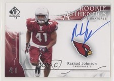 2009 SP Authentic Rookie Authentics Signatures /999 Rashad Johnson #316 Auto 0f6