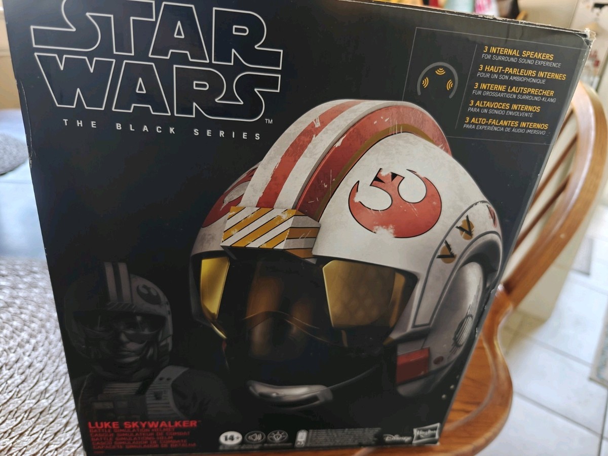 Star Wars The Black Series Luke Skywalker X-Wing Pilot Helmet | eBay