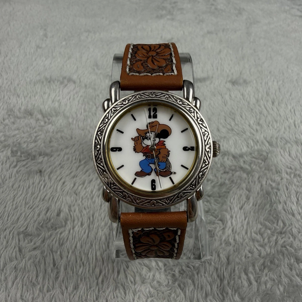 PEDRE MICKEY MOUSE 時計 Vintage Pedre Mickey Mouse Watch Disney Store Box Extra Strap New