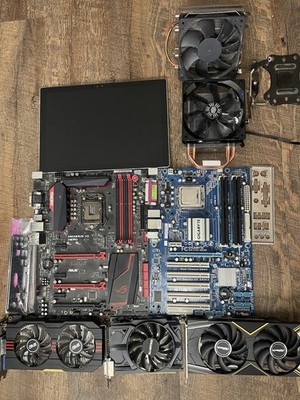 PC Parts Lot (gpu,motherboards,coolers,video Game Parts)