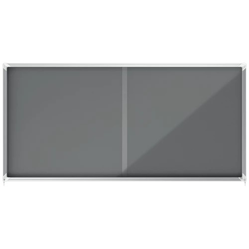 Nobo Premium Plus Felt Lockable Notice Board 27xA4 1915339
