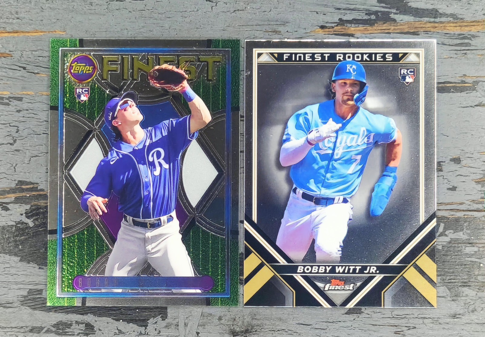 [2] Bobby Witt Jr (RC) IMAGE VARIATION (SP) Rookie & Insert Rookie 2022 Topps