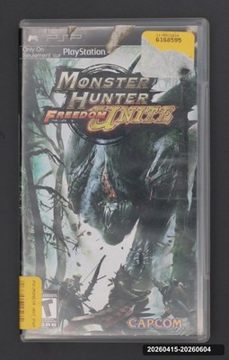 PSP Monster Hunter Freedom Unite - Tested - CIB