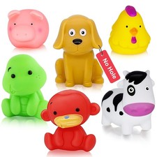 Bathtub Toys for Toddlers 1-3 - Mold Free No Hole Baby Small, Multi-colored