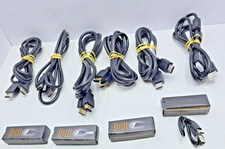 Lot Of 10 Assorted Cords - 6 HDMI  - 4 Short USB-C Cables Tested Electronics