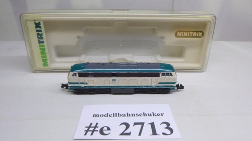 Minitrix N 12953 DB BR 216 mit Lichtwechsel, geprüft, OVP-#2713 | Condition: Gebraucht