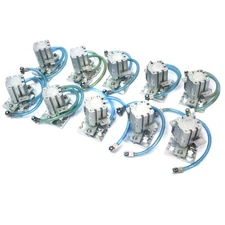 (Lot of 10) CPU Cold Plate Water Block Liquid Exchanger w/ SMC NCQ8A075-100