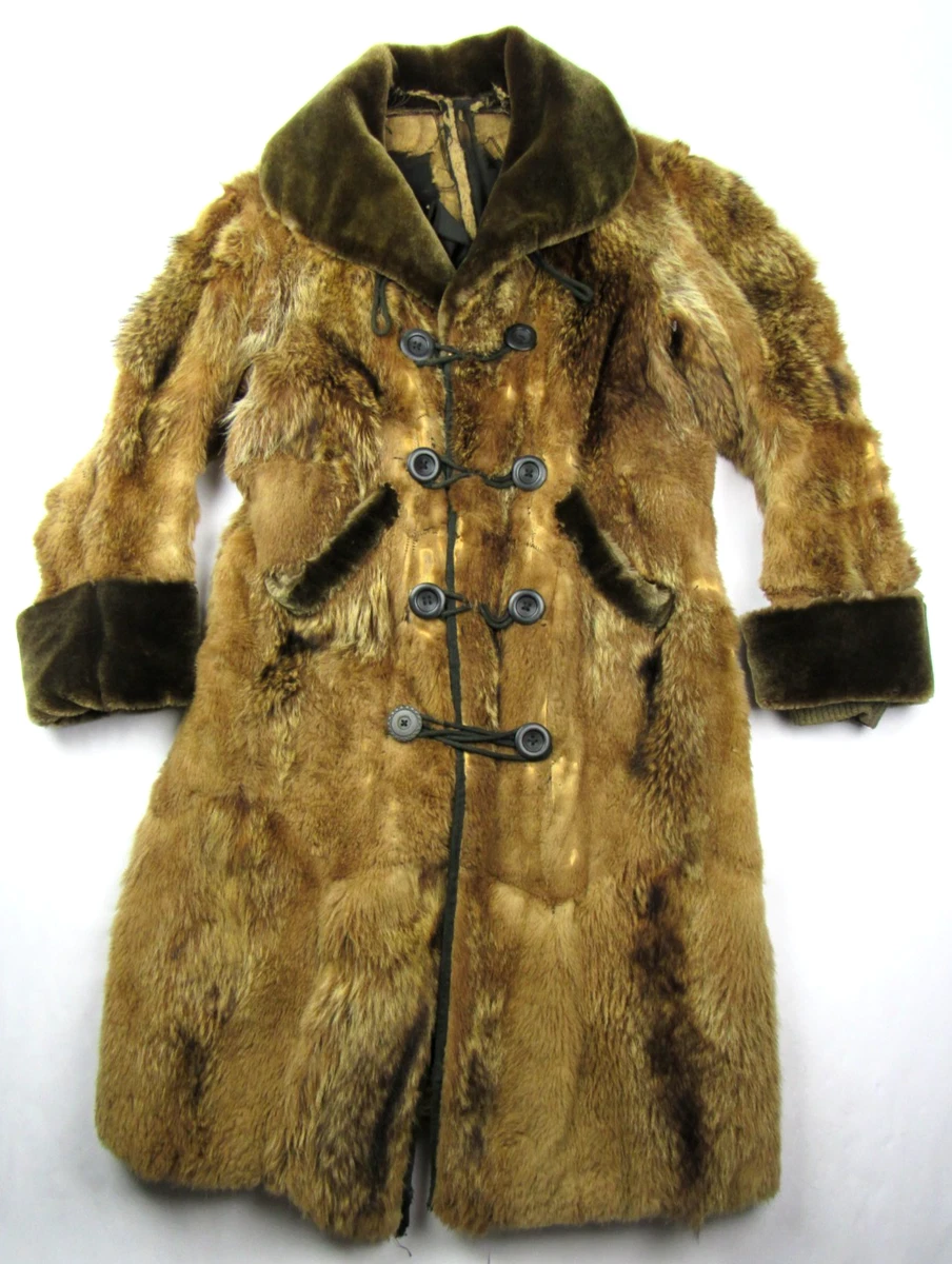 Fur Original Vintage Outerwear Coats & Jackets for Men for sale | eBay