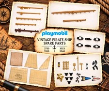 Playmobil Piratenschiff 3550 3750 3053 3940 E...