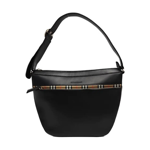BURBERRY Handbags Leather Black Free Shipping | Duties Paid