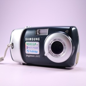 Samsung Digital Camera Digimax A402 4.0MP Blue Tested