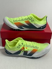 New Balance Fuelcell Sd100 V5 White Green Grey Track Field USD100C5 Spikes