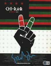 SPIKE LEE DIRECTOR SIGNED CHI-RAQ 8x10 PHOTO - BECKETT COA