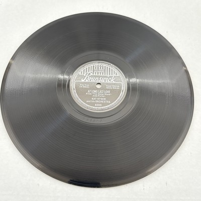 Kay Kyser & Orchestra   At Long Last Love  - 78 RPM Brunswick 8209