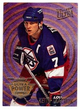 1994-95 FLEER ULTRA #10 KEITH TKACHUK ULTRA POWER