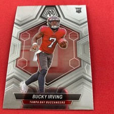 Bucky Irving 2024 Panini Mosaic Rookie Card #385 Tampa Bay Buccaneers