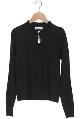 Banned Pullover Damen Strickpullover Strick Oberteil Gr. S Wolle Sch... #melnzm3