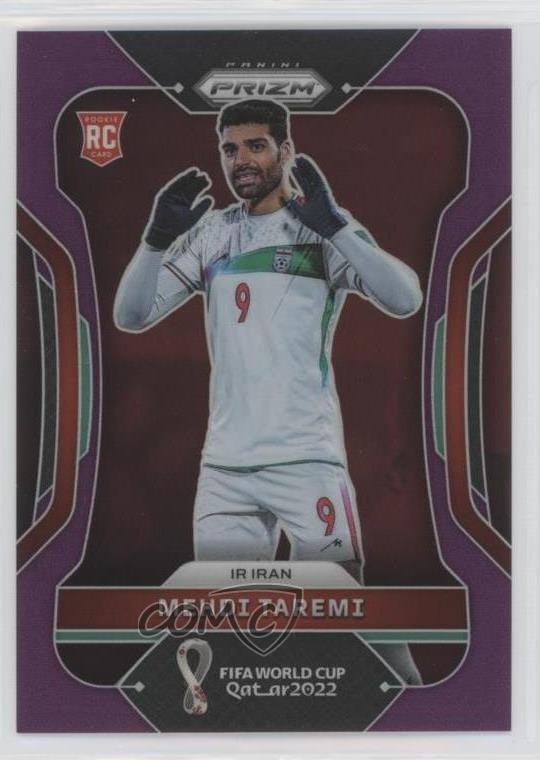 2022 Panini Prizm World Cup Qatar Purple Prizm /199 Mehdi Taremi #122