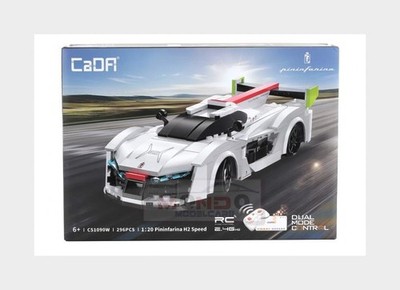 1:20 CADA Pininfarina Rc H2 Speed 296 Pcs White Black DBLC51090W MMC