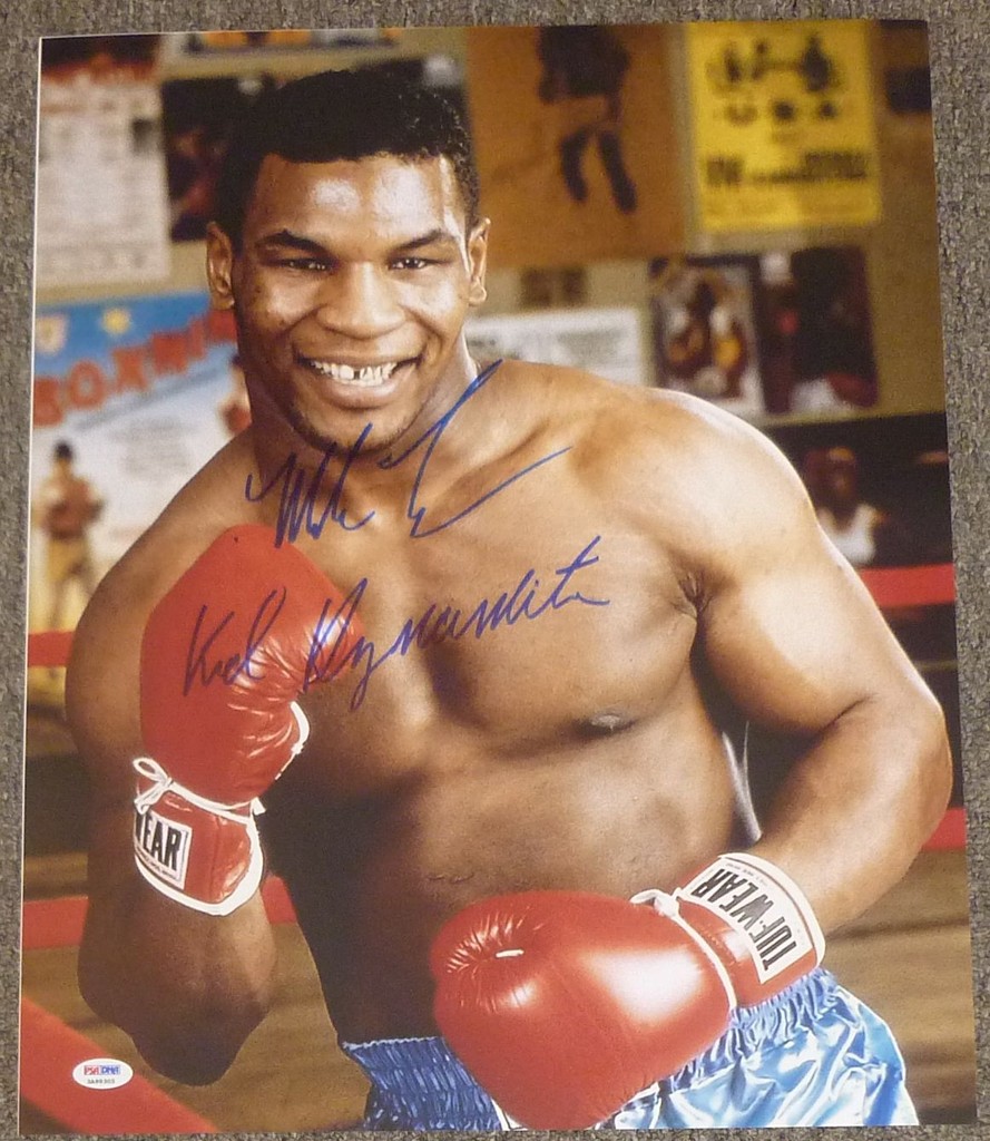 Mike Tyson Signed Kid Dynamite 16x20 Photo PSA/DNA COA Boxing Picture Autograph view 5