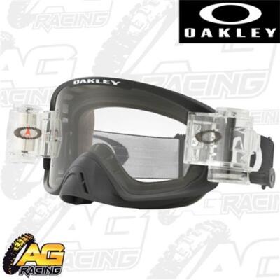 Oakley 2023 O Frame 2.0 Pro MX Brille Mattschwarz Roll Off Motocross Enduro Atv