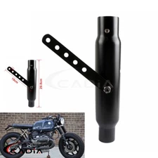 45mm 12'' Shorty Exhaust Muffler Silencer Pipe Universal Motorcycle For Harley