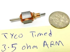 1 TYCO Timed HCS AMG 3.5 OHM HO Slot Car RACING ARMATURE FRESH UNUSED Very Fast!