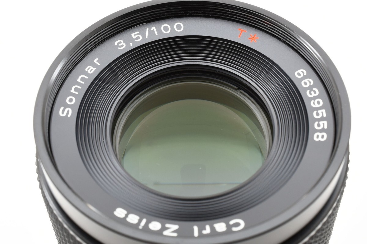 CONTAX Carl Zeiss Sonnar T* 100mm F/3.5 AEJ Telephoto Lens CONTAX Carl Zeiss Sonnar T* 100mm F/3.5 AEJ Telephoto Lens