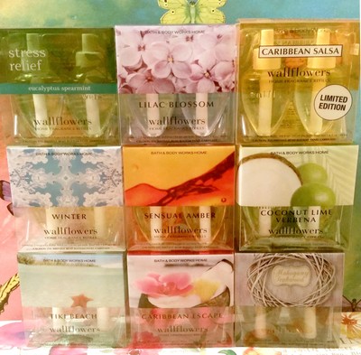 Bath & Body Works/Slaltkin Wallflowers 2-Pack Home Fragrance Refills Pick Scents